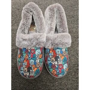 bobs dog colorful slippers size 6